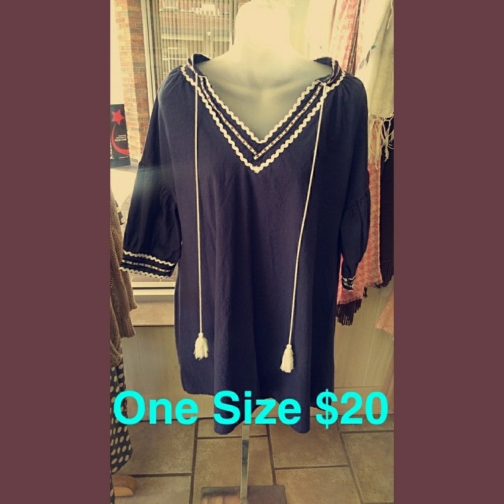 Navy dress